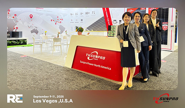 Successful Conclusion! Sunpro Makes a Stunning Appearance at RE+ 2025