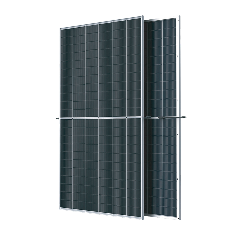 SPDGxxx-132M12 (655-680W) Silver Frame White Mesh