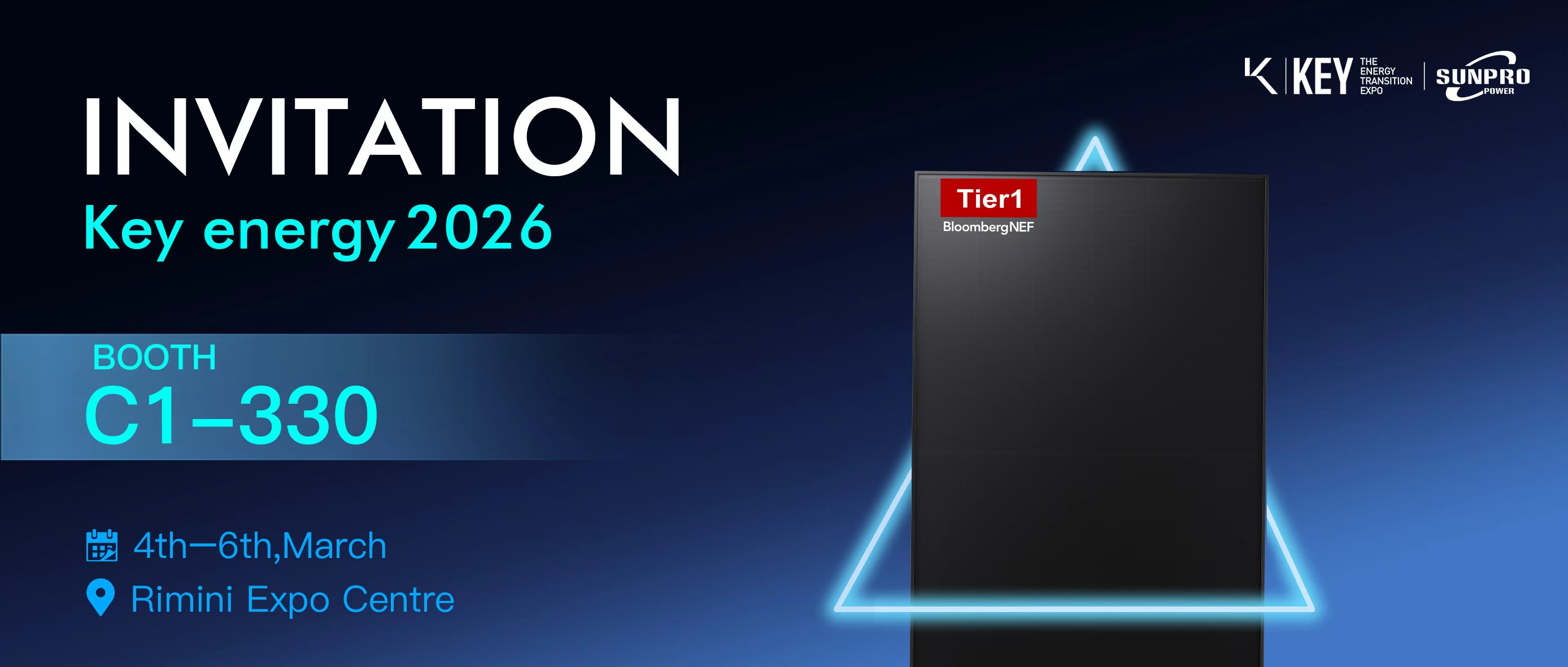 Efficiency and Aesthetics in One: SUNPRO POWER's High-Efficiency Modules Shine at Key Energy 2026 Italy